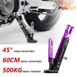 Aluminum Motorcycle Bike stand Adjustable Kick stand