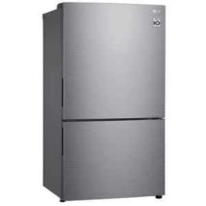 LG Refrigerator 454L Bottom Freezer - Platinum Silver