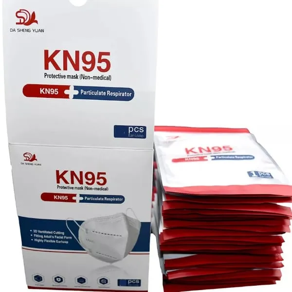 KN95 Face Mask 5Layers Original N95 - 40PCs Pack - image 1