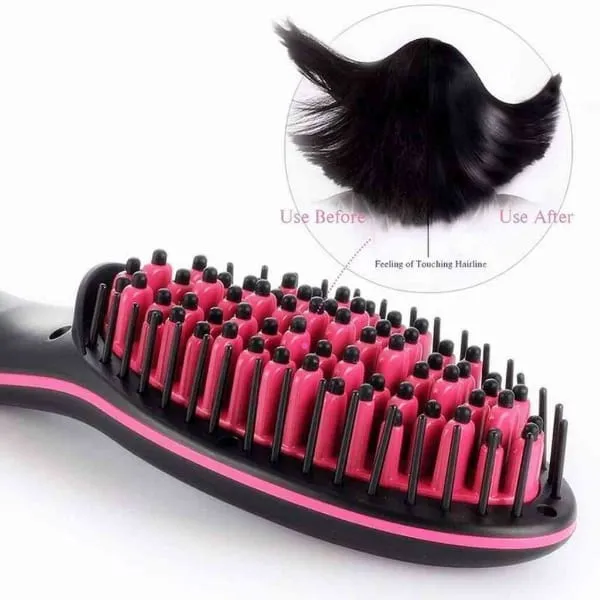 Simply Straight Heated Ceramic Hair Comb Straightener - image 2