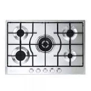 ELBA ELIO 5 GAS HOB   90CM   SS WITH SAFETY