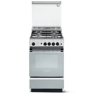 Elba Full Gas Cooker 50Cm- Ss