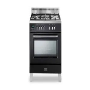 Elba Electric Cooker With 5 Gas Burners 90Cm - Black