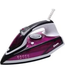 Abans-Steam Iron - (Purple) Ceramic Soleplate