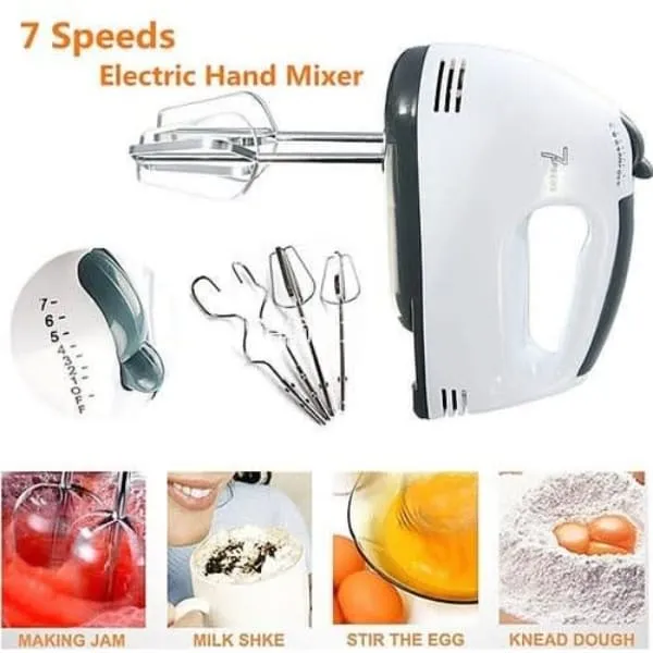 Sokany - 7 Speed Hand Beater, Hand Mixer 180W model-133 - image 2