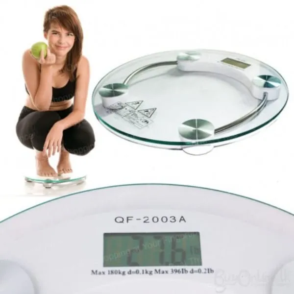 Digital Personal Tempered Glass Weight Scale - image 2