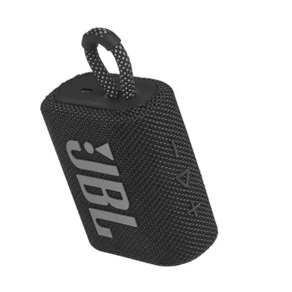 Original JBL Go 3 Speaker - Black - image 2