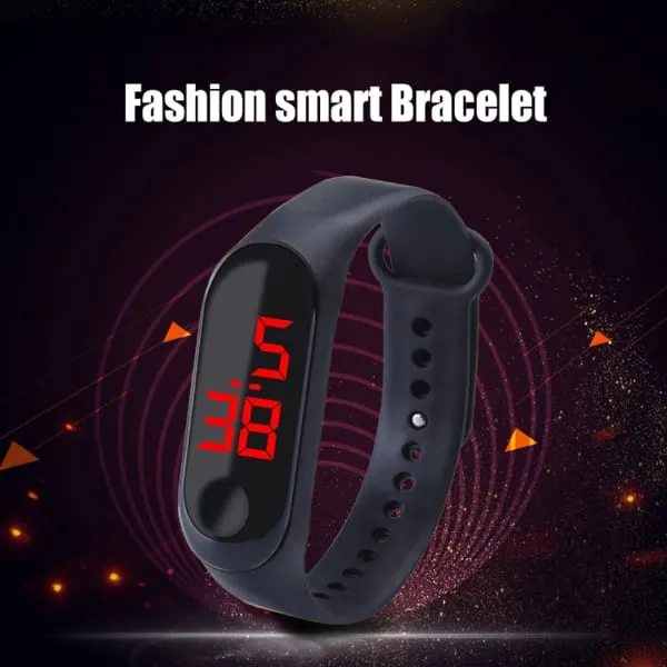 LED Display Electronic Digital Watch Bracelet - image 5
