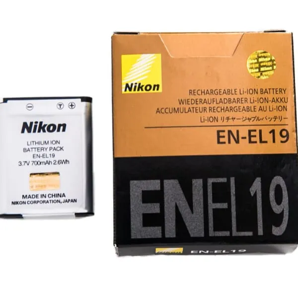 Nikon EN-EL19 Battery 3.7V 700mAh 2.6Wh original