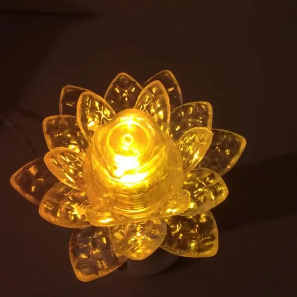 Multi-Color Lotus Flower LED Bulb - image 1