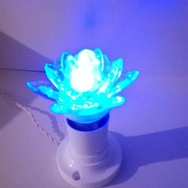 Multi-Color Lotus Flower LED Bulb - image 3