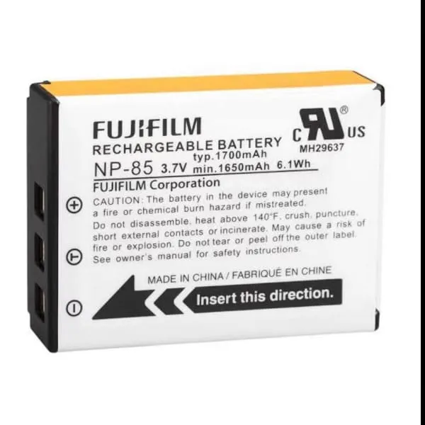 Fujifilm NP-85 Battery 3.7v 1650mAh 6.1Wh original - image 2