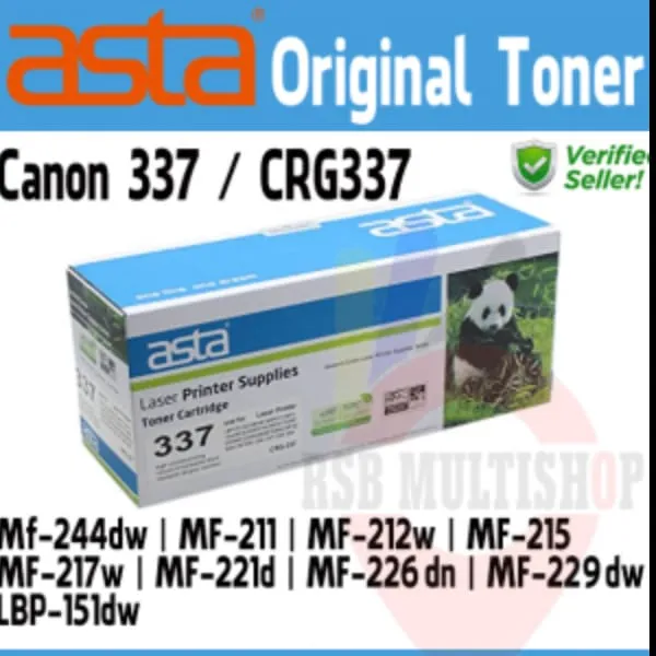 ASTA 337 Compatible Toner (Canon 337)