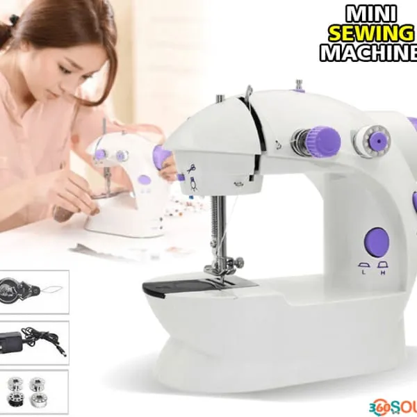 4 In One Portable Sewing Machine Adapter Food Pedal
