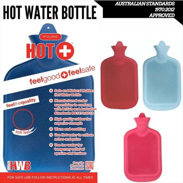 2L Hot Water Bottle Bag Menstrual Pain Relief - image 7