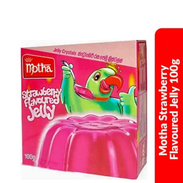 Motha Strawberry flavoured Jelly 100g - image 2