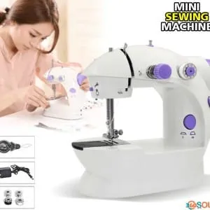 4 In One Portable Sewing Machine Adapter Food Pedal