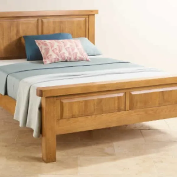 TEAK orginal bed 6*5 - image 1