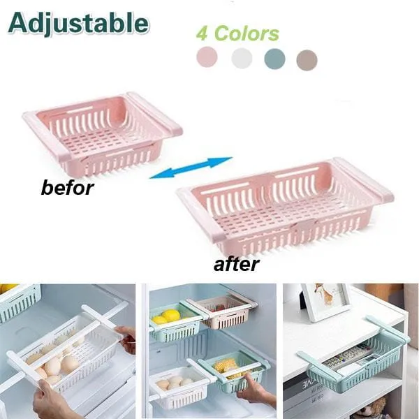 1pc Fridge Drawer Basket Refrigerator Organizer - image 2