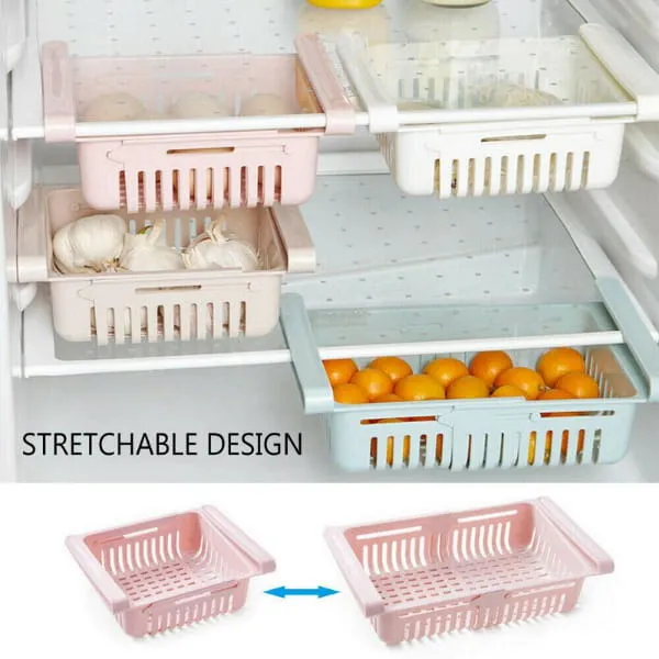 1pc Fridge Drawer Basket Refrigerator Organizer - image 3