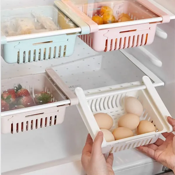 1pc Fridge Drawer Basket Refrigerator Organizer - image 4