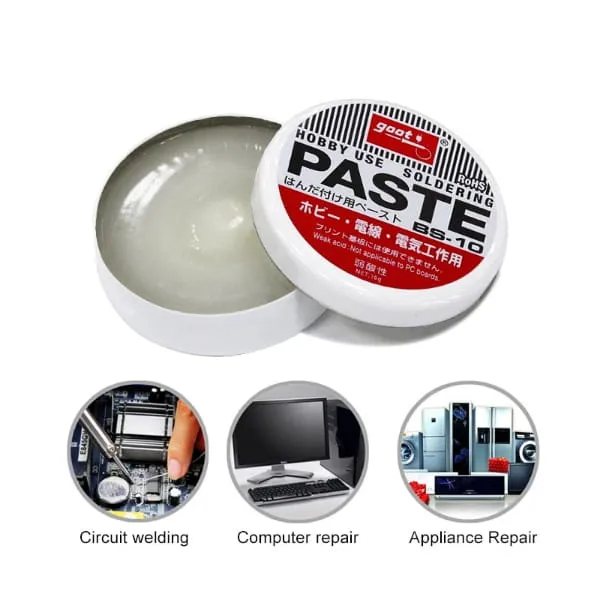 GOOT BS-10 Hobby Use Resin Solder Paste NW.10g - image 3