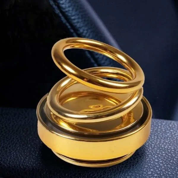 Car interior Dashboard ornament perfume Air Solar power - image 5