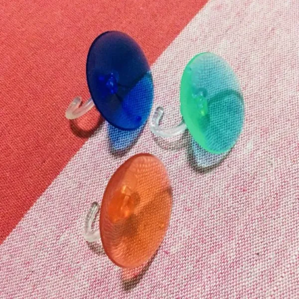 Strong Transparent Suction Cup  12 pcs Set - image 2