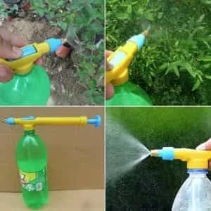 Mini Bottles Interface Sprayer Head Plastic Trolley Gun