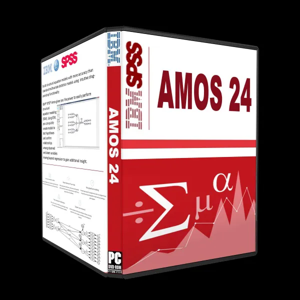 SPSS AMOS v23 or v24 - Quantitative Analysis Software - image 2