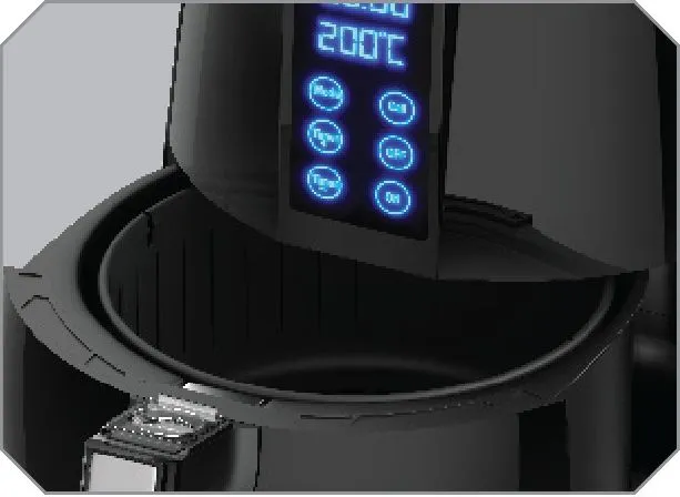 Havells-Prolife Digital Air Fryer (Black) - image 2