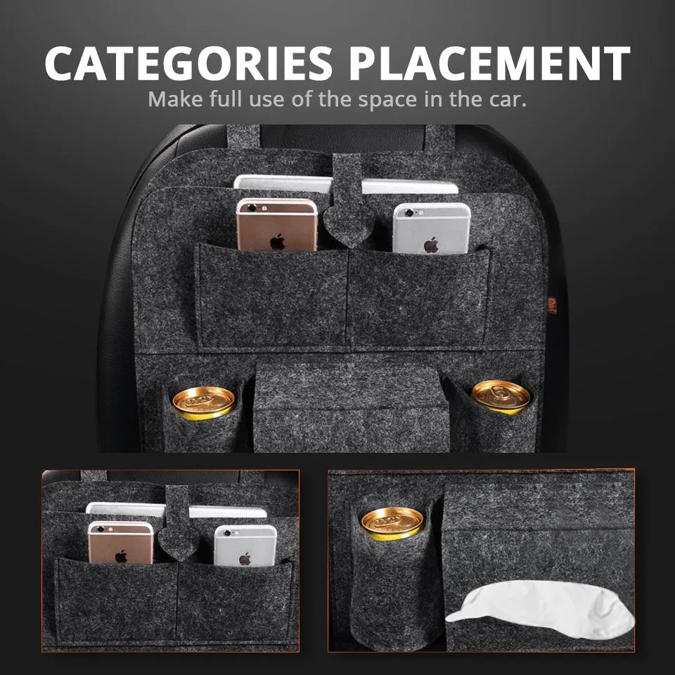 Car Back Seat Storage Bag Organizer - image 4