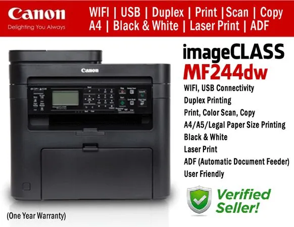 Canon image CLASS MF 244dw all in one printer - image 4