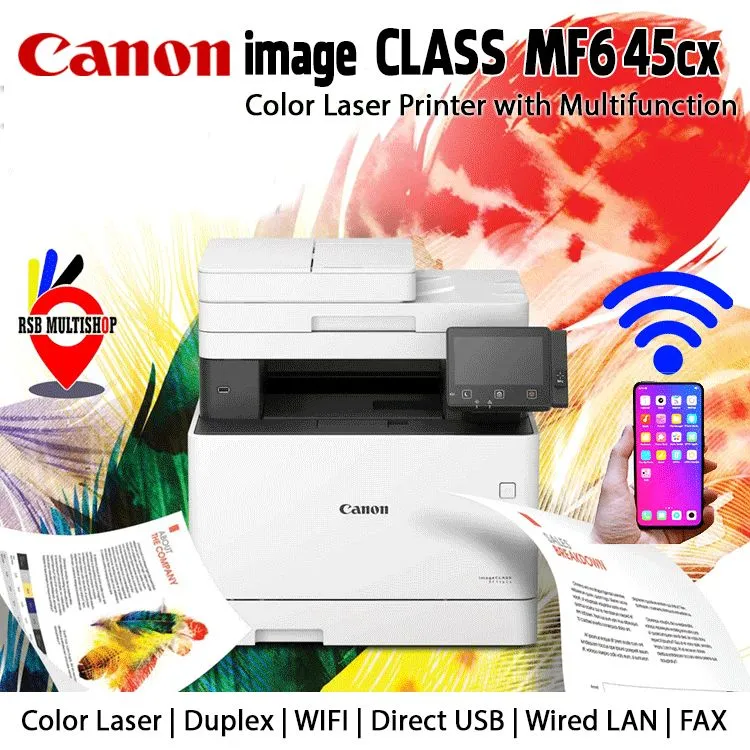 Canon image CLASS MF645cx Laser Color Printer Duplex - image 4