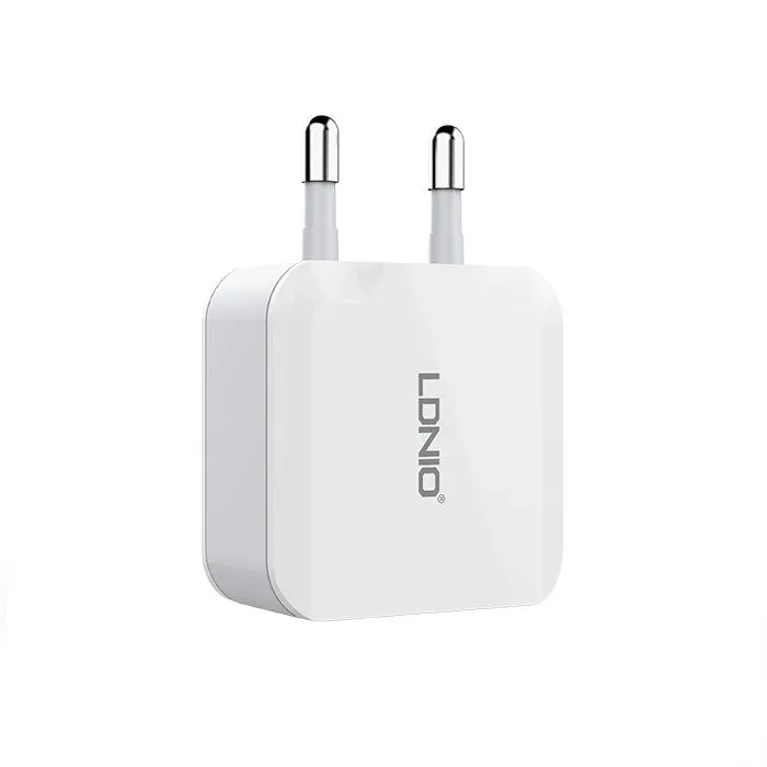 LDNIO A2201 2.4A Dual USB Charging Travel adapter Head - image 2