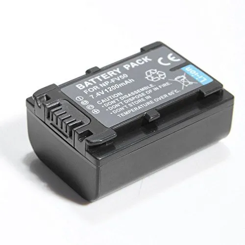 SONY Original 6.8v NP-FV50 980mah Lithium  Battery - image 2