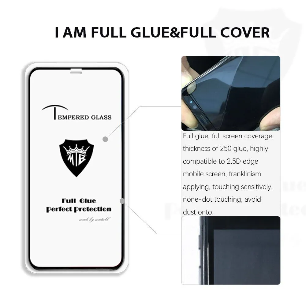 Apple iPhone X , XS MTB Full 9H Tempered Glass - image 3