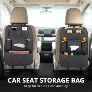 Car Back Seat Storage Bag Organizer