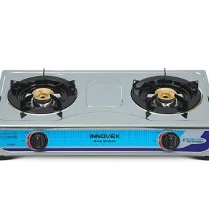 Stainless Steel Two Burner Gas Stove