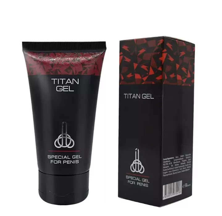 Original red Russian titen gel, penis enlargement cream