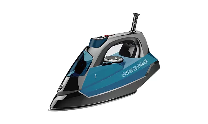ABANS Steam Iron - Blue+Black