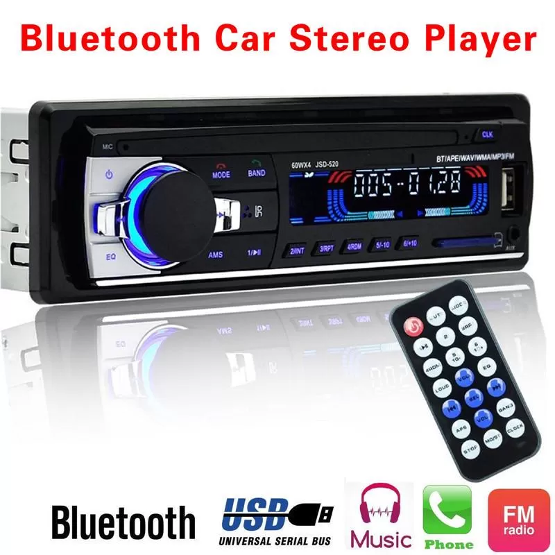Car MP3 player head unit single din Bluetooth - image 2