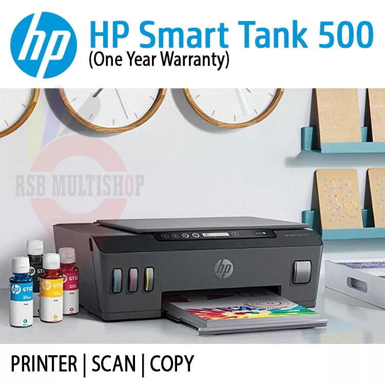 HP Smart Ink Tank 500 three in one Printer - image 3