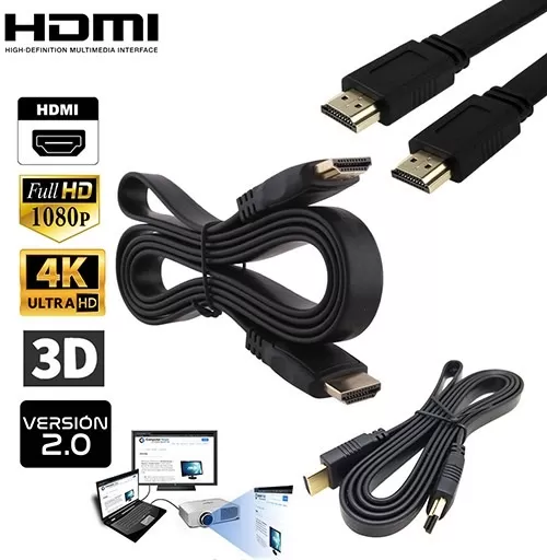 High-speed HDMI Cable 1.5m Flat Cable Premium