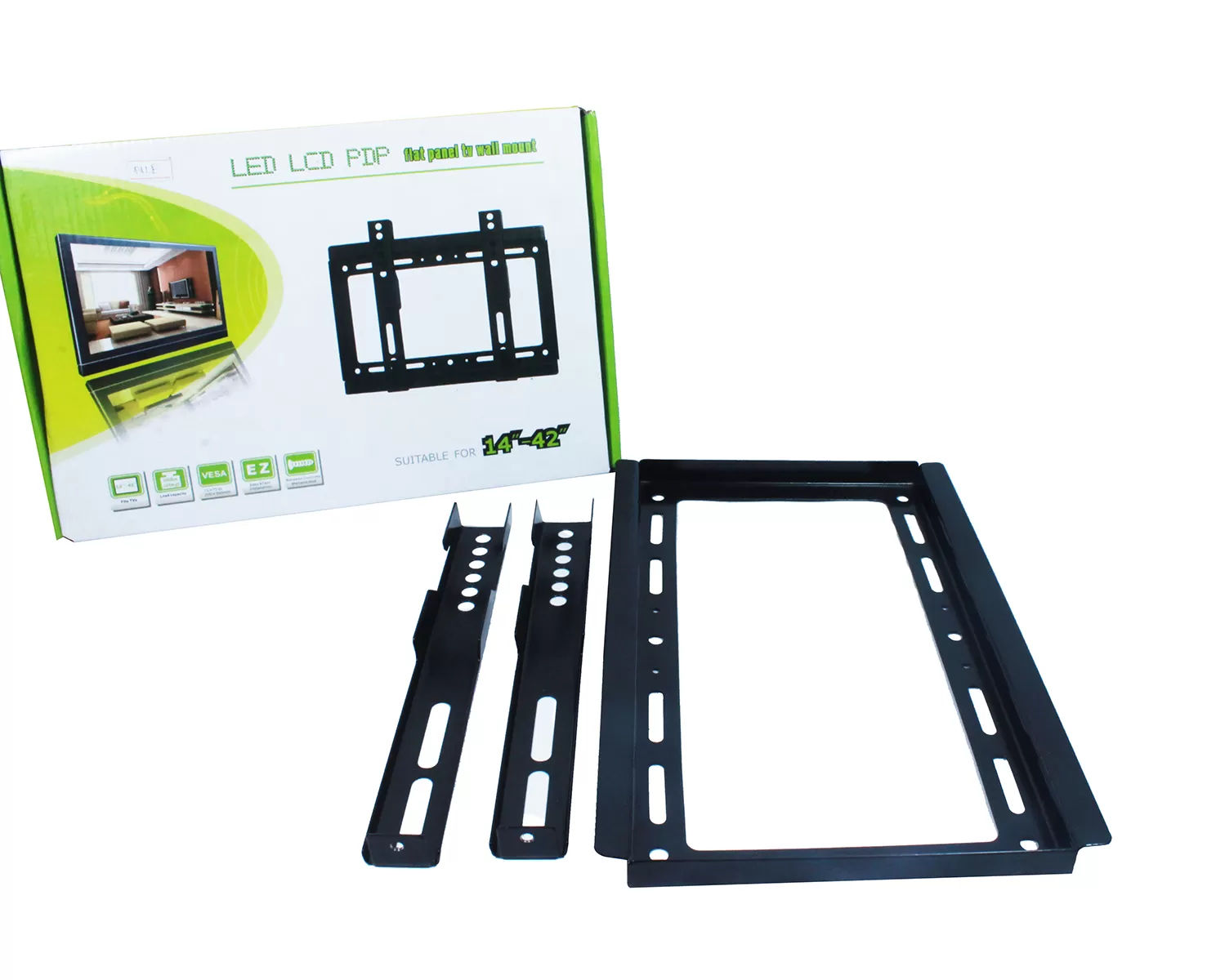 FLAT PANEL TV WALL MOUNT 14'' - 42'' Fully Adjustable