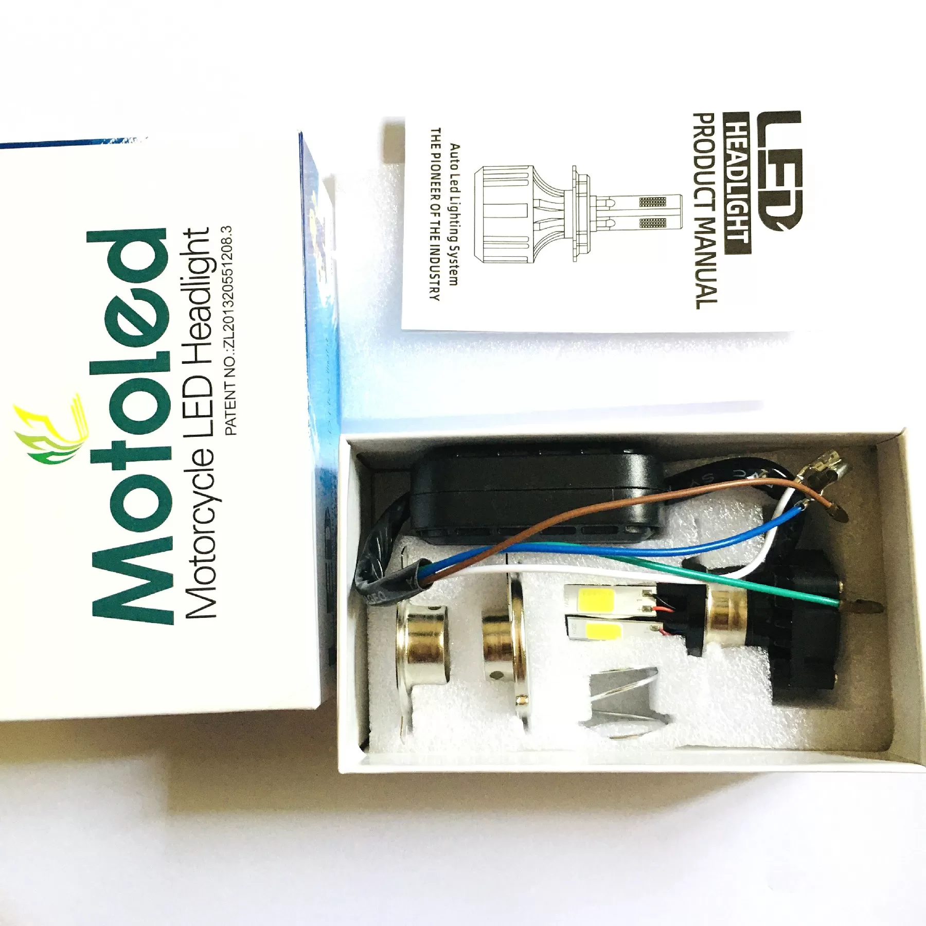 H4 M6 LED Headlight Bulb Ultra Bright White Light - image 2
