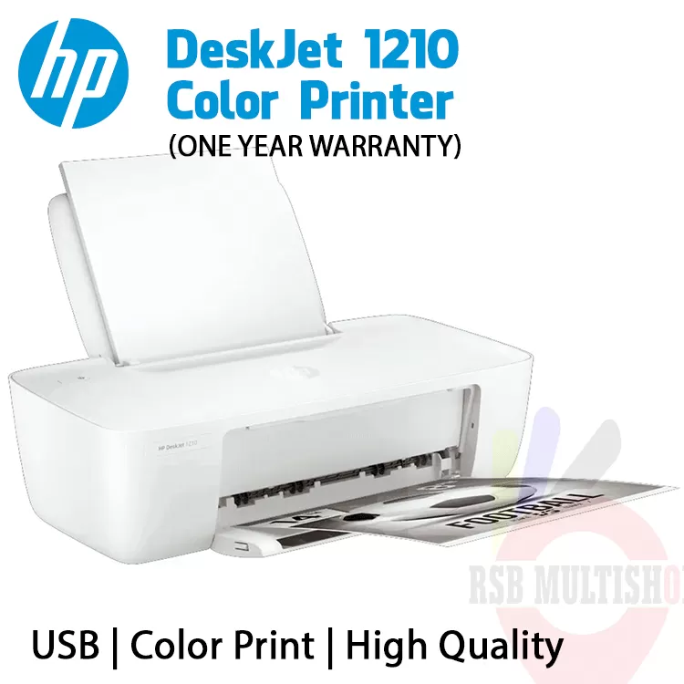 HP DeskJet 1210 Color Ink Printer - image 3