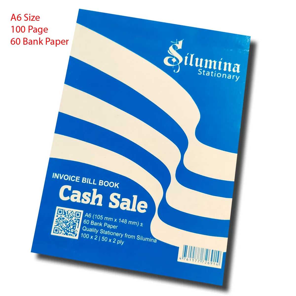 Invoice Bill Book Cash Sale On Approval A6 100 Pages