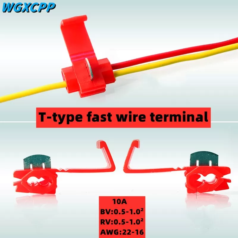 10PCS Wire Connector  Lock Snap AWG22-18 - image 2