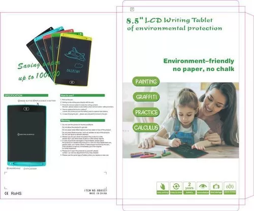 8.5 inch LCD Writing Tablet  for Kids and Adults - image 4